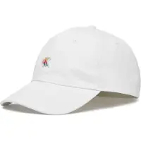 Calvin Klein Casquette 'Iridescent Pride Patch Baseball' blanc