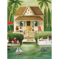 New York Puzzle Company - Puzzle « Splendid Summer Home » - 500 pièces