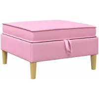 vidaXL Pouf de rangement