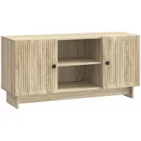 Syfax Meuble TV 102 x 34,5 x 50 cm Chêne Sonoma Bois d'ingénierie