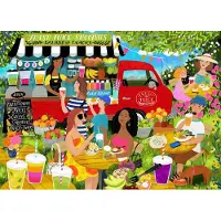 Pieces & Peace Puzzle Juice Truck - Puzzle coloré de 1 500 pièces