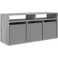 Syfax Basboard avec tiroir Gris Sonoma 102 x 32 x 48,5 cm