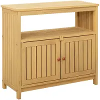 vidaXL Console de jardin en bois d'acacia clair 80 x 35 x 75 cm