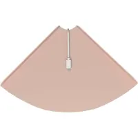 vidaXL Étagère flottante avec étagère 4 pcs Rose 24 x 24 x 2 cm