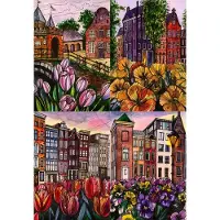 Grafika Puzzle Fleurs - Puzzle de 1 000 pièces pour adultes, en carton