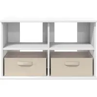 vidaXL Meuble TV avec tiroirs , blanc, 79 x 40 x 48 cm