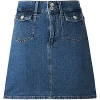 Vero Moda Jupe 'VMTESSA' bleu
