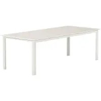 Venture Home Table de salle à manger rectangulaire Levels Beige