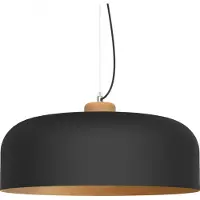 Lumicom Lampe suspendue BOIS « Feuille »