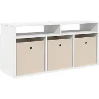 Syfax Basboard avec tiroir Blanc 102 x 32 x 48,5 cm