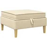 vidaXL Pouf de rangement