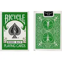 Quint Karty à jouer Bicycle Green Deck -