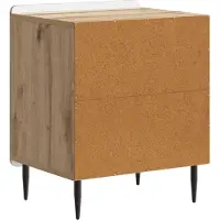 vidaXL Cabinet de chevet Chêne artisanal 43 x 34,5 x 52 cm