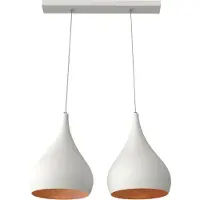 Lumicom Suspension CALICE LINEAR X2 FEUILLES