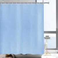 OEM Rideau de douche en tissu, résistant aux moisissures, résistant à l'eau, lavable en machine, 180 x 220 cm, couleur crème