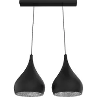 Lumicom Suspension CALICE LINEAR X2 FEUILLES
