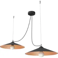 Lumicom Suspension Colombo À 2 Abat-Jour