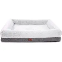 OEM Lit pour chien XL - Lit imperméable - Lit orthopédique - Housse amovible - Lavable