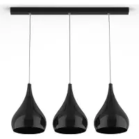 Lumicom Suspension Calice Linear X3, couleur unie, finition brillante