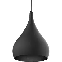 Lumicom Suspension Calice, couleur unie, finition mate, diamètre 25 cm