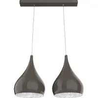 Lumicom Suspension Calice Linear X2 bicolore brillante