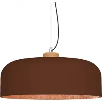 Lumicom Lampe suspendue BOIS « Feuille »