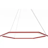 Lumicom Suspension ESAGONO D90, couleur unie, finition brillante