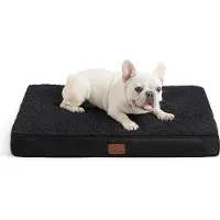 OEM Petit panier pour chien en plastique - noir - 76 x 51 x 7,6 cm