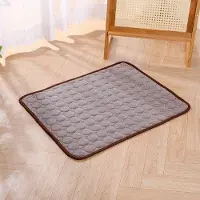OEM Tapis rafraîchissant permanent pour chiens et chats, à refroidissement automatique, pour chiens et chats à la maison et en déplacement, marron, XL, 100 x 70 cm