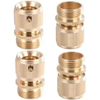 OEM Kit de raccordement pour tuyau d'arrosage en 4 pièces avec raccords en laiton