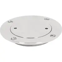 Gistuch Bateau rond Plaque d'inspection Panneau d'accès marin Couverture de port pour yacht 316 Acier inoxydable 3 pouces