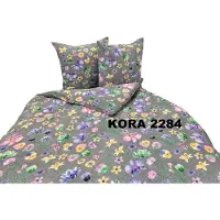 Zbyszko Linge de lit, tissu piqué gaufré, sans repassage, 100 % coton, 160 x 200, 2284 Fleurs multicolores