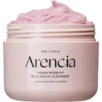Arencia Fresh Rosehip Rice Mochi Cleanser baume démaquillant nourrissant éclat et hydratation 120 g