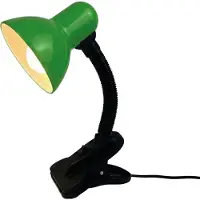 Luxus Europe - Lampe de bureau Toby, vert - Lampe de lecture - Lampe de bureau