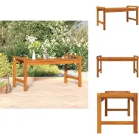vidaXL Table basse 100x50x50 cm en bois massif d'acacia - Tables basses