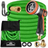 Gardebruk Tuyau d'arrosage vert 30m flexible