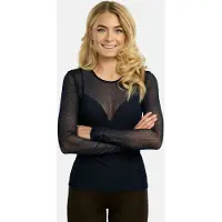 Liberte Essentiel Haut ' MESH ' bleu marine