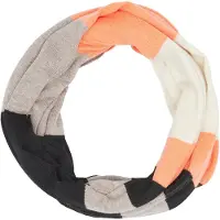 s.Oliver Écharpe orange / noir / blanc