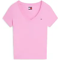Tommy Hilfiger Dw0dw20458 Short Sleeve T-shirt Rose S Femme