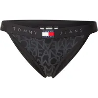 Tommy Hilfiger Underwear Bas de bikini gris foncé / rouge vif / noir / blanc