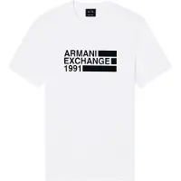 Armani Exchange Xm002788_af10356 Short Sleeve T-shirt Blanc M Homme