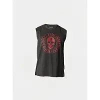 KOROSHI T-Shirt rouge sang / noir