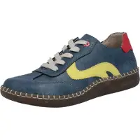 Rieker Chaussure à lacets 'N2400' bleu / jaune