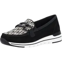Remonte Chaussure basse noir / blanc