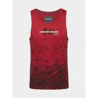 KOROSHI T-Shirt rouge / noir / blanc