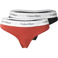 Calvin Klein Underwear String gris clair / mandarine / noir / blanc