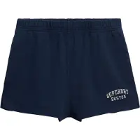 Superdry pour femme. W7110447A Short graphique Athletic Essential navy (M), Casuel, Coton, Marine