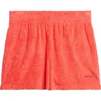 Superdry Country Club Towelling Shorts Rouge S Femme