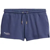 Superdry Pantalon 'Essential' beige / bleu foncé