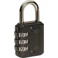 ABUS Cadenas A Combinaison Noir 715/30 30mm - GENERIQUE